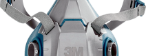 3M Rugged Comfort Half Facepiece Respirator 6502QL