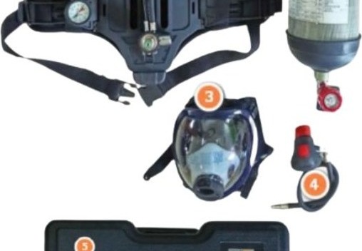 Breathing Apparatus (SCBA) –  Composite Cylinder 6,8 Liter