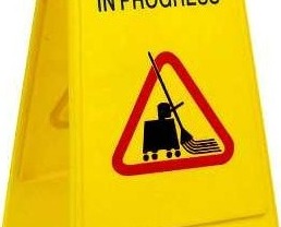 Floor Sign