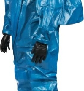 Gas-Tight Encapsulated Level A Wide View faceshield Deluxe Chemical Suits