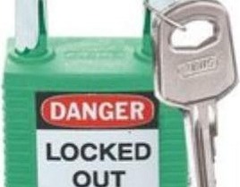 Padlock Green 051345