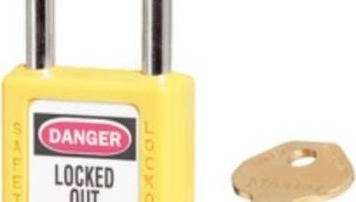 Padlock Yellow