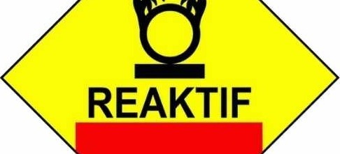 Papan Safety Sign Reaktif