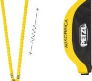 Petzl Absorbica Y Lanyard 150cm + MGO European Version L014CA01