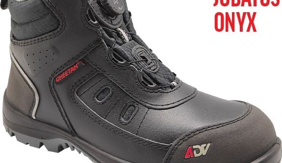 Sepatu Safety Cheetah Jubatus Hitam
