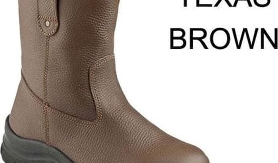 Sepatu Safety Krushers Texas Brown / Black