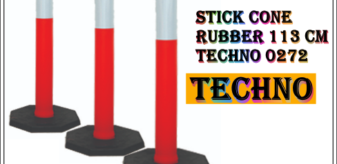 Stick Cone Rubber 113 Cm “TECHNO” 0272