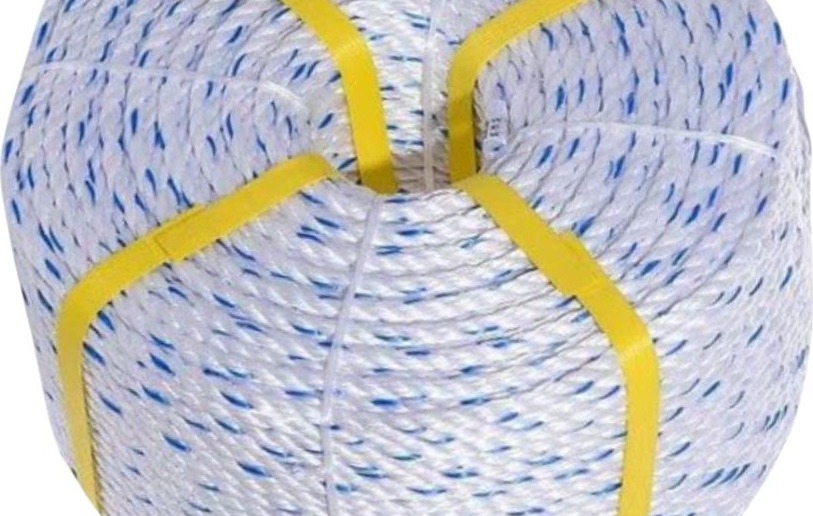 Tali Tambang PP Monofilament 22 mm 7/8 Inch 220 Meter 3 Strand