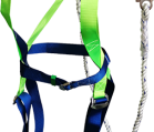 VPRO Body Harness Single Lanyard (Small Hook) B011EC